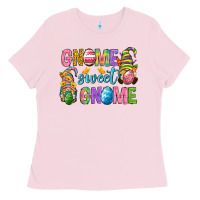 Bubblegum Pink Easter gnome sweet gnome Ladies Tee - Neo Western