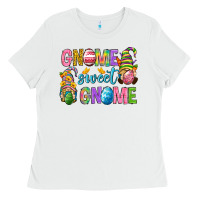 White Easter gnome sweet gnome Ladies Tee - Neo Western