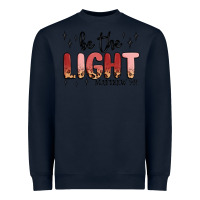 Navy be the light Heavyweight Sweatshirt - MaliasSmallBusiness