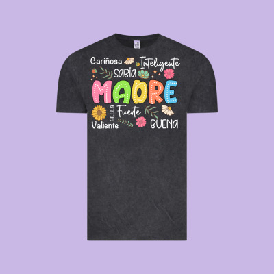 Madre Spanish Mothers Day Vintage Tee Designed By Jahusdesignshop