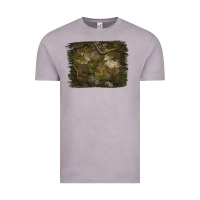 Vintage Zinc green hunter camouflage pattern brushstroke Vintage Tee - Jasminsmagicworld