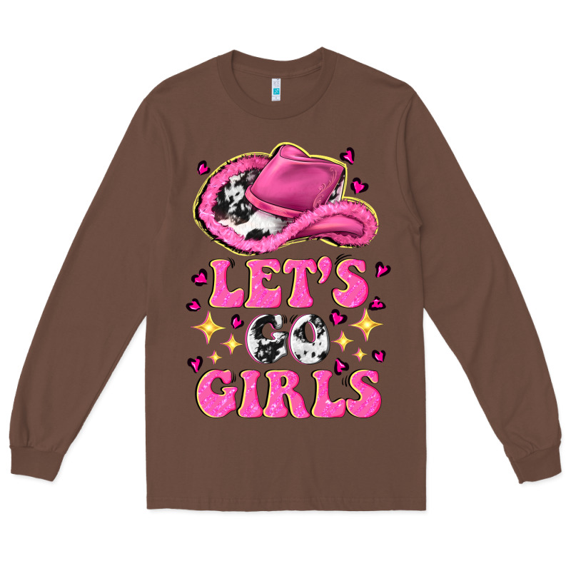 Lets Go Girls Long Sleeve Tee by NancyCooperArtShop | Teevron
