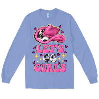 Colony Blue lets go girls Long Sleeve Tee - NancyCooperArtShop