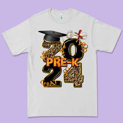 2024 Pre K Graduation Premium Tee Designed By Adodesignshop