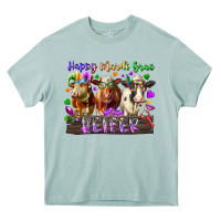 Happy Mardi Gras Heifer Heavy Core Tee | Teevron
