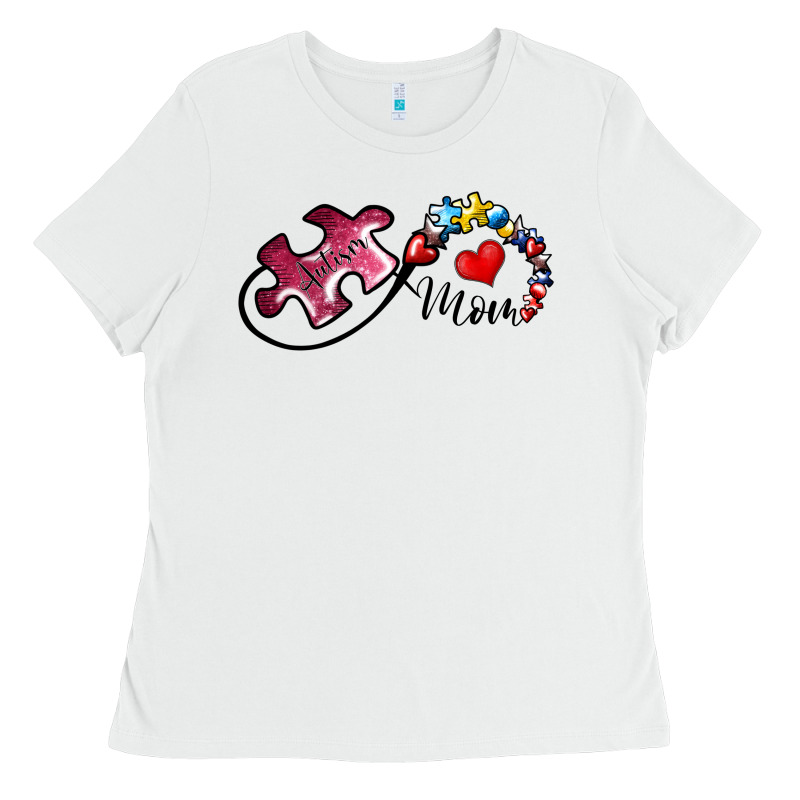 Autism Mom 1 Ladies Tee by SublimationCraftShop | Teevron