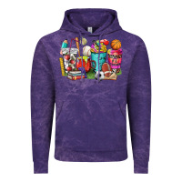 Cloud Purple p.e. teacher coffee cups Vintage Hoodie - NancyCooperArtShop