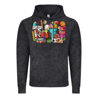 Vintage Black p.e. teacher coffee cups Vintage Hoodie - NancyCooperArtShop