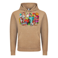 Vintage Coffee p.e. teacher coffee cups Vintage Hoodie - NancyCooperArtShop
