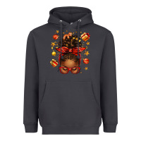 Smoke christmas afro messy bun Heavyweight Hoodie - texasbilliewilder