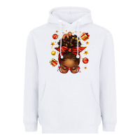White christmas afro messy bun Heavyweight Hoodie - texasbilliewilder