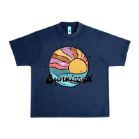 Navy sunkissed Urban Heavy Tee - MaliasSmallBusiness