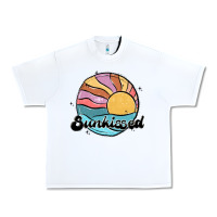 White sunkissed Urban Heavy Tee - MaliasSmallBusiness