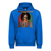 Cobalt Unapologetically dope Urban Hoodie - FaDigitalArtStudio
