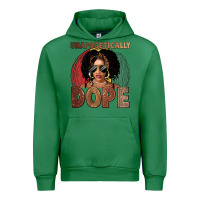 Emerald Unapologetically dope Urban Hoodie - FaDigitalArtStudio