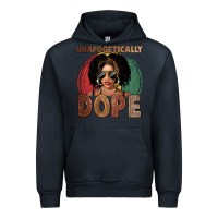 Navy Unapologetically dope Urban Hoodie - FaDigitalArtStudio
