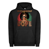 Pigment Black Unapologetically dope Urban Hoodie - FaDigitalArtStudio
