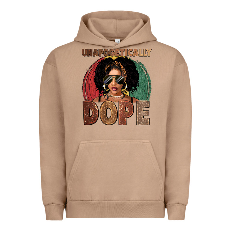 Unapologetically Dope Urban Hoodie by FaDigitalArtStudio | Teevron