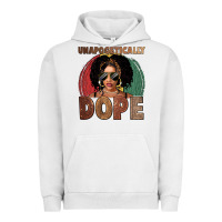 Pigment Lunar Rock Unapologetically dope Urban Hoodie - FaDigitalArtStudio