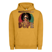 Pigment Peanut Butter Unapologetically dope Urban Hoodie - FaDigitalArtStudio
