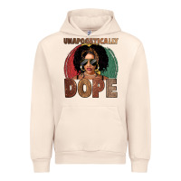 Sandshell Unapologetically dope Urban Hoodie - FaDigitalArtStudio