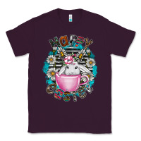 Plum Happy Easter Classic Tee - CowhideDigitalArt