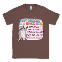 Chestnut just realized im a raccoon Classic Tee - MaliasSmallBusiness