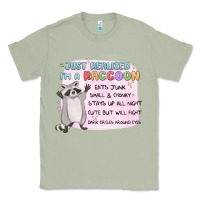 Matcha just realized im a raccoon Classic Tee - MaliasSmallBusiness