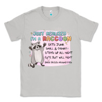Moon Dust just realized im a raccoon Classic Tee - MaliasSmallBusiness