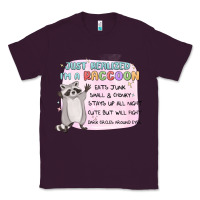 Plum just realized im a raccoon Classic Tee - MaliasSmallBusiness