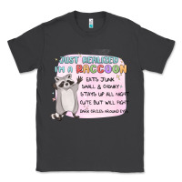 Smoke just realized im a raccoon Classic Tee - MaliasSmallBusiness