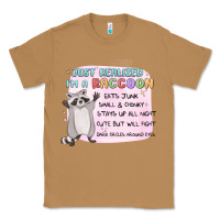 Toasted Coconut just realized im a raccoon Classic Tee - MaliasSmallBusiness