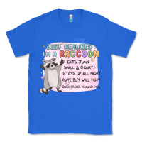 True Royal just realized im a raccoon Classic Tee - MaliasSmallBusiness