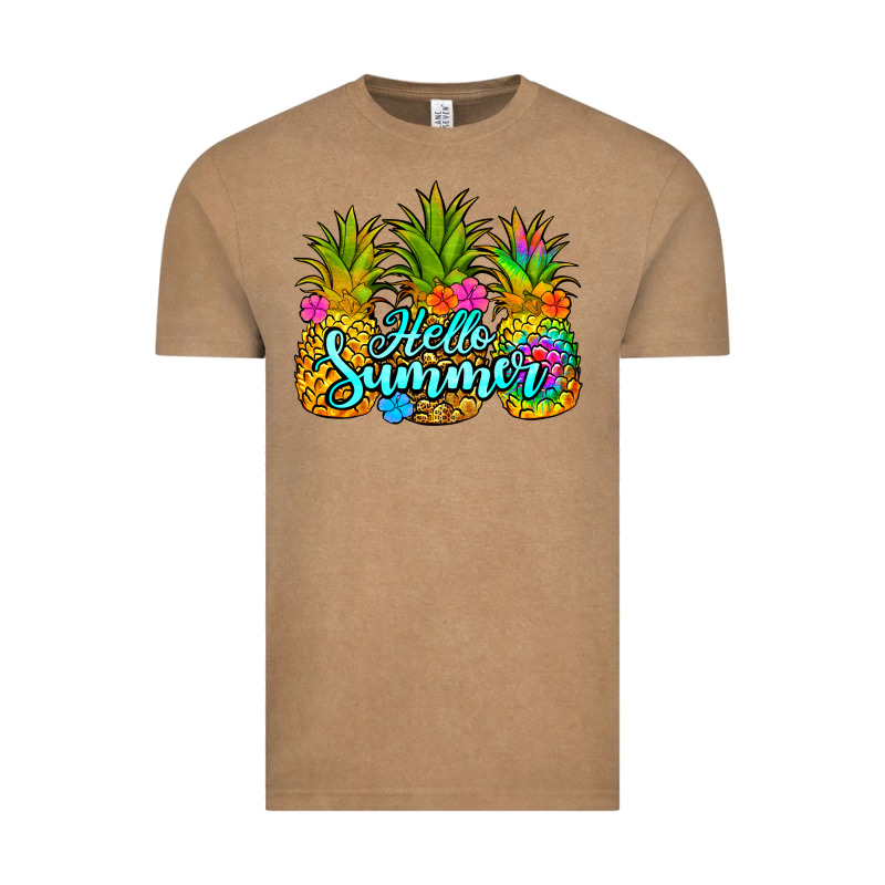 Hello Summer Pineapple Vintage Tee by Jasminsmagicworld | Teevron