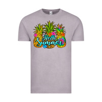 Vintage Zinc hello summer pineapple Vintage Tee - Jasminsmagicworld
