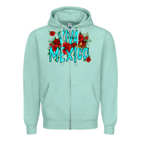 Seafoam viva mexico long live mexico Zipper Hoodie - Jasminsmagicworld