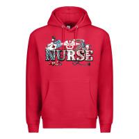 Cardinal American Nurse 4th of july Premium Hoodie - HowdyJamesFarm