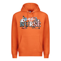 Carrot American Nurse 4th of july Premium Hoodie - HowdyJamesFarm