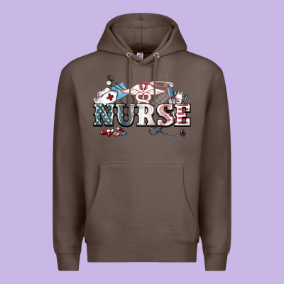 American Nurse 4th Of July Premium Hoodie Designed By Howdyjamesfarm