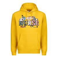 Lemon American Nurse 4th of july Premium Hoodie - HowdyJamesFarm