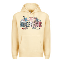 Pina Colada American Nurse 4th of july Premium Hoodie - HowdyJamesFarm
