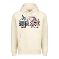 Tofu American Nurse 4th of july Premium Hoodie - HowdyJamesFarm