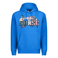 True Royal American Nurse 4th of july Premium Hoodie - HowdyJamesFarm