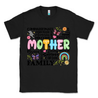 Black retro mother Classic Tee - JahusDesignShop