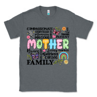 Charcoal Heather retro mother Classic Tee - JahusDesignShop