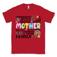 Red retro mother Classic Tee - JahusDesignShop