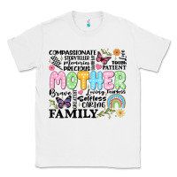 White retro mother Classic Tee - JahusDesignShop