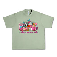 Oil Green western cancer  in october we wear pink coffee cups with ribbons Urban Heavy Tee - AdoDesignShop