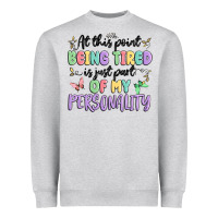 Heather Grey at this point being tired is just part of my perso Heavyweight Sweatshirt - MaliasSmallBusiness