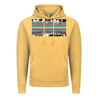 Vintage Mustard western cowhide serape sunflower mama license plate Vintage Hoodie - BarkalooDesign